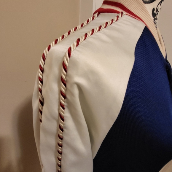 LANEUS TIGER EMBROIDERED BOMBER made in Italy - Picture 9 of 17